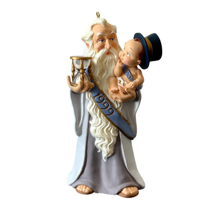 1999 Welcome to 2000 Hallmark Ornament (Baby) QX6829