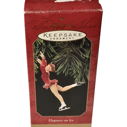1HSJ2097 Hallmark Ice Skates Christmas Ornament Hallmark Ornament (Sports & Activities) 1HSJ2097