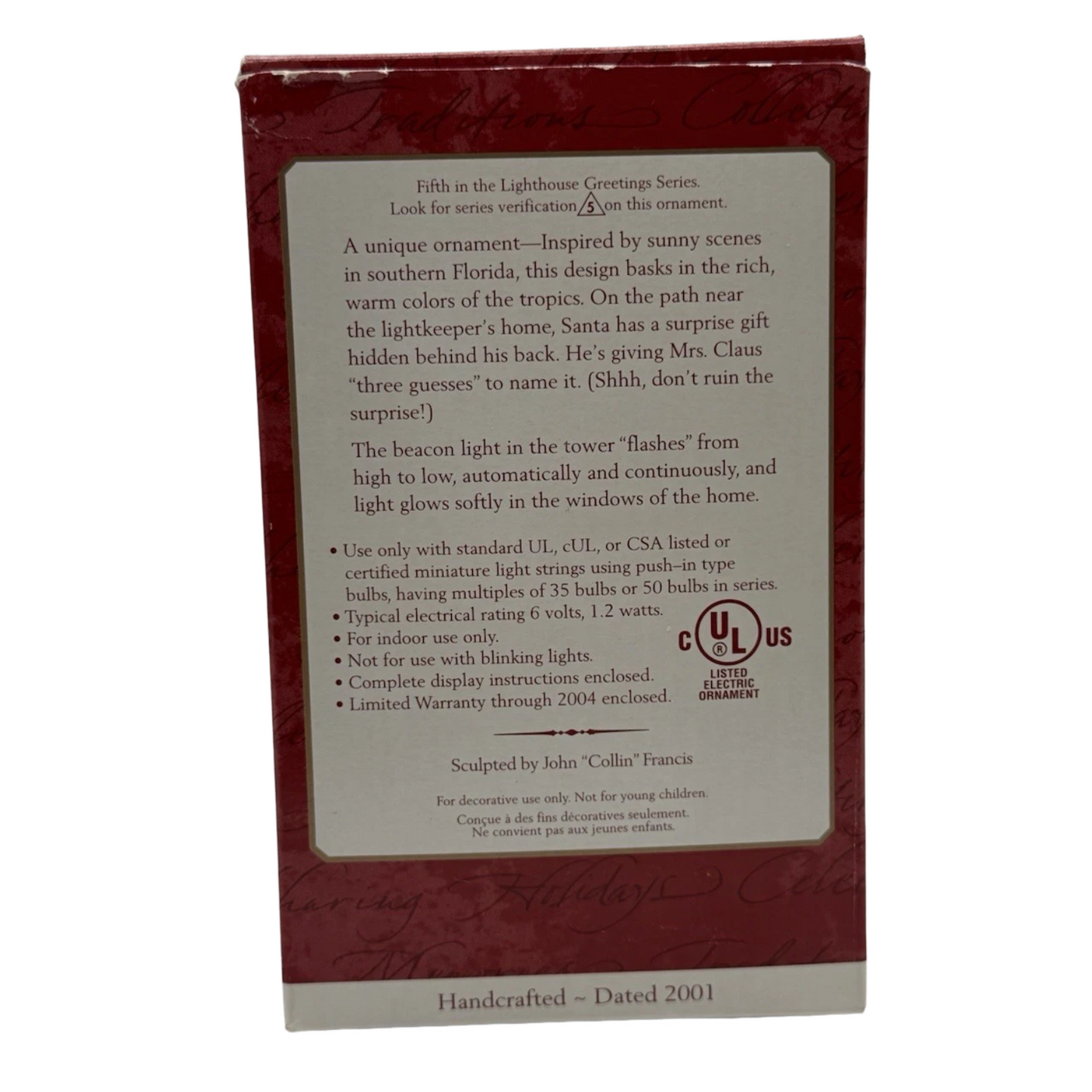 2001 Lighthouse Greetings (Lighthouse Greetings)