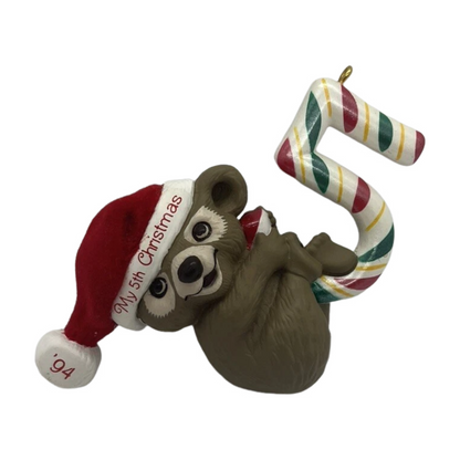 1989 Child's Fifth Christmas (Child's Age Collection)