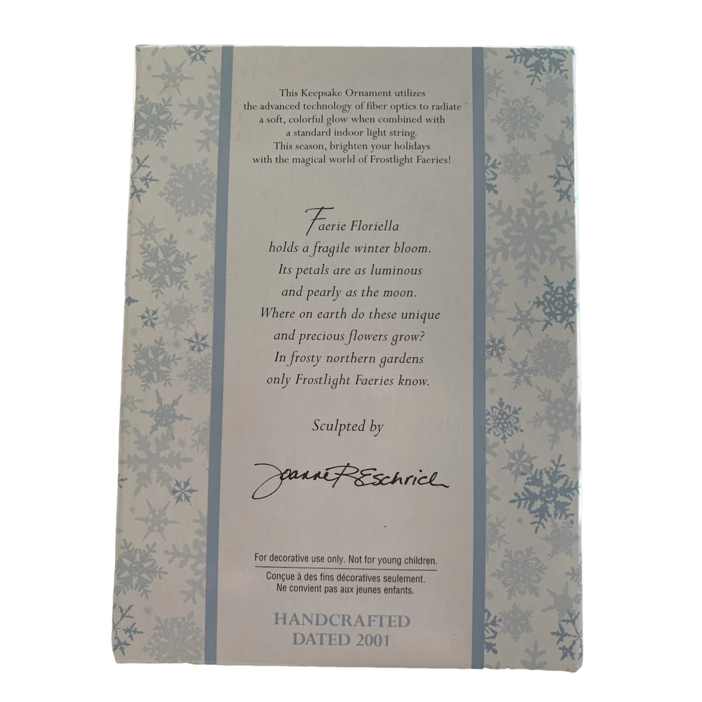 2001 Fairy Floriella (Frostlight Fairy)