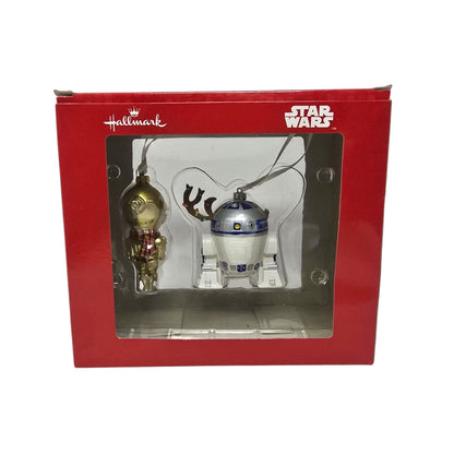 1HCM7224 Two Piece 3D Star Wars R2D2 & C3PO Ornament Set Hallmark Ornament (Star Wars) 1HCM7224 Image5