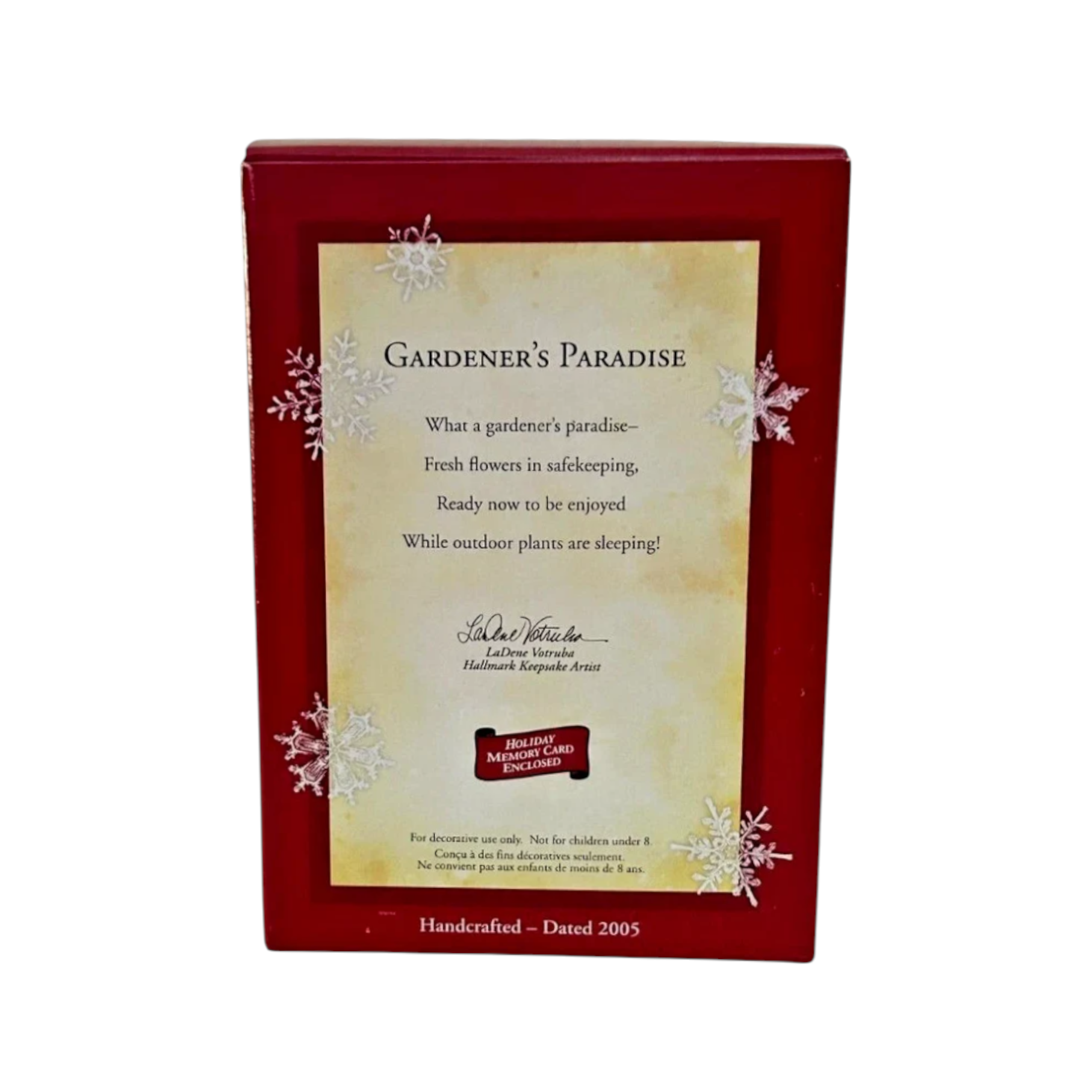 1HGO3261 Garden Hallmark Ornament (Garden Collection) 1HGO3261 Image7