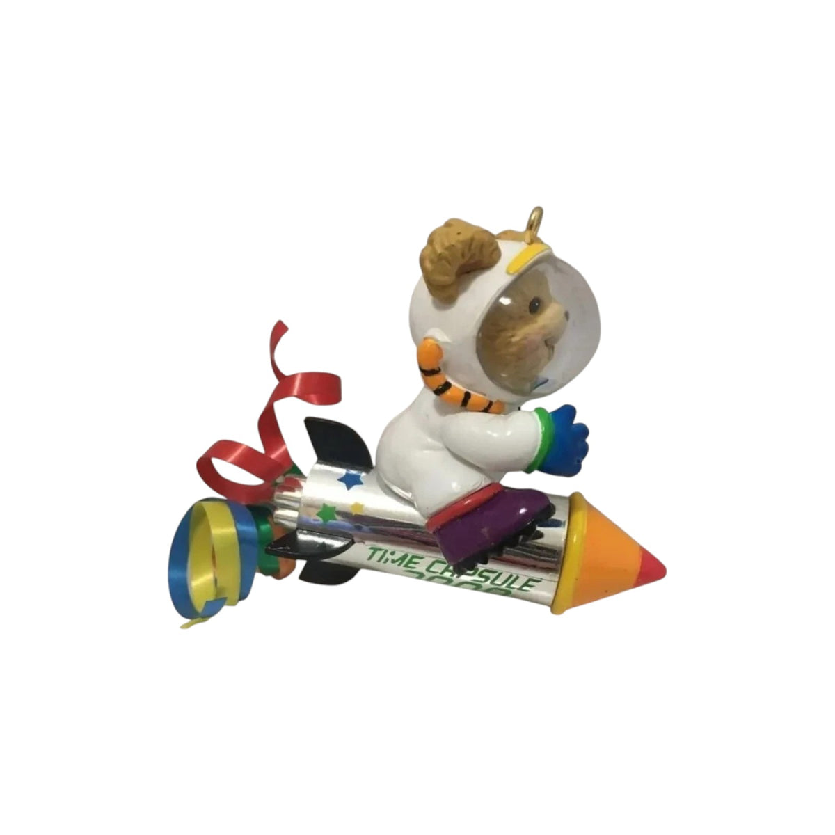 2000 3-2-1... Blast Off to 2000! Carlton Cards Ornaments (Teddy Bear) CXOR-304A Image1