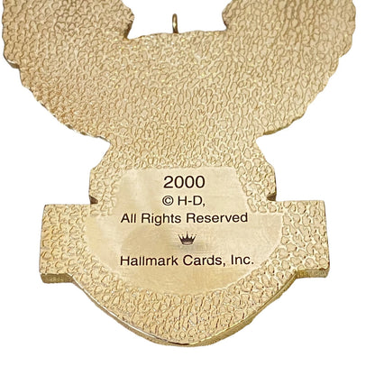 2000 Bar and Shield Hallmark Ornament (Harley-Davidson) QEO8544