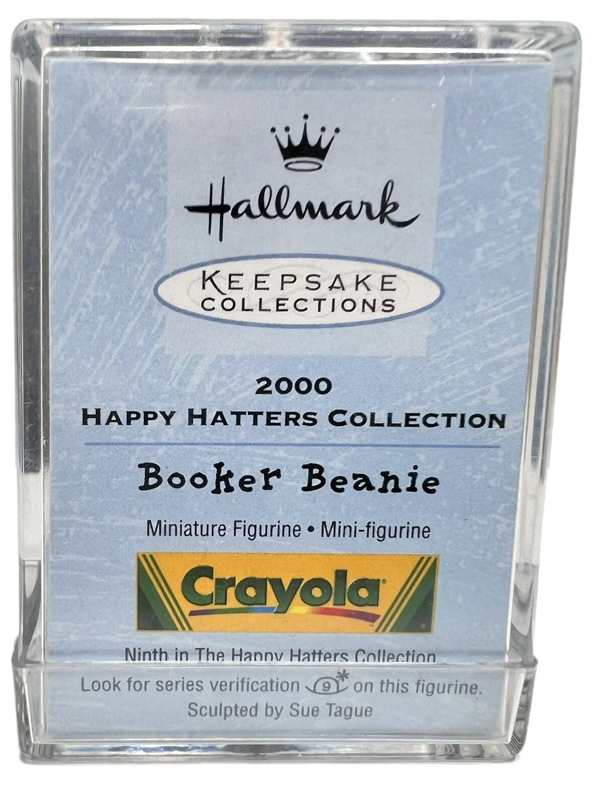 2000 Booker Beanie Hallmark Ornament (Happy Hatters) QMM7017