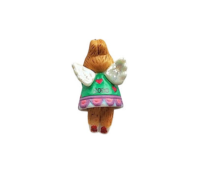 2000 Celestial Bunny Hallmark Ornament (Angel) QXM6641