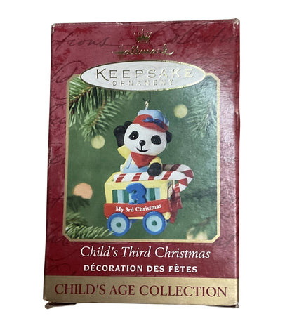 2000 Child's Third Christmas Hallmark Ornament (Child's Age Collection) QX6924