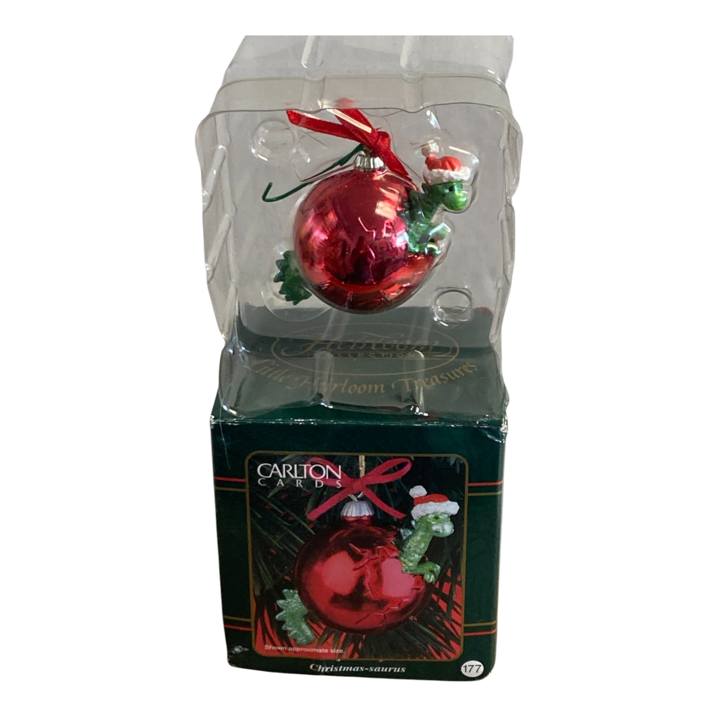 2000 Christmas-Saurus Carlton Cards Ornaments (Dinosaur) CXOR-159C
