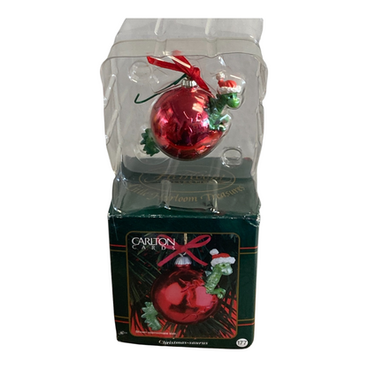 2000 Christmas-Saurus Carlton Cards Ornaments (Dinosaur) CXOR-159C