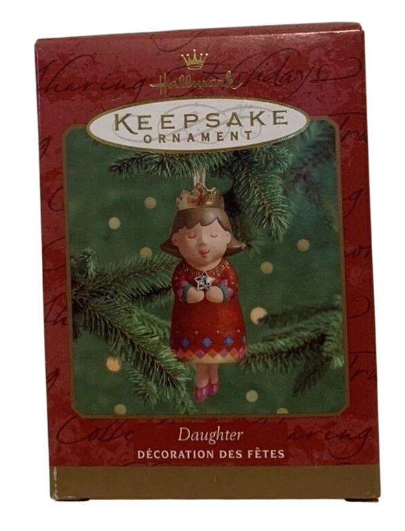 2000 Daughter Hallmark Ornament (Family) QX8081