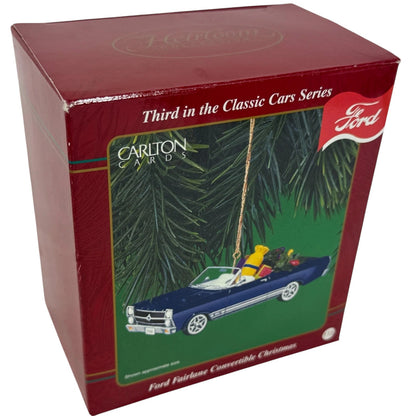 2000 Ford Fairlane Convertible Chrismas Carlton Cards Ornaments (Cars) CXOR-062E