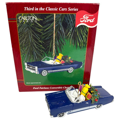 2000 Ford Fairlane Convertible Chrismas Carlton Cards Ornaments (Cars) CXOR-062E
