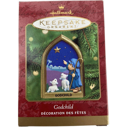 2000 Godchild Hallmark Ornament (Nativity) QX8161