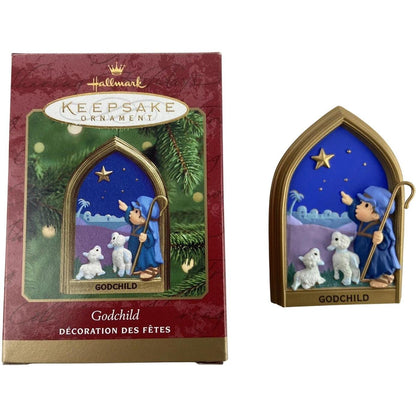 2000 Godchild Hallmark Ornament (Nativity) QX8161
