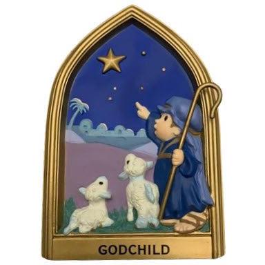 2000 Godchild Hallmark Ornament (Nativity) QX8161