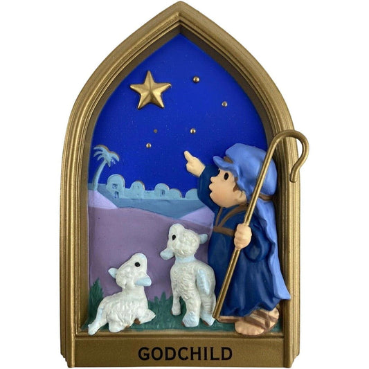 2000 Godchild Hallmark Ornament (Nativity) QX8161