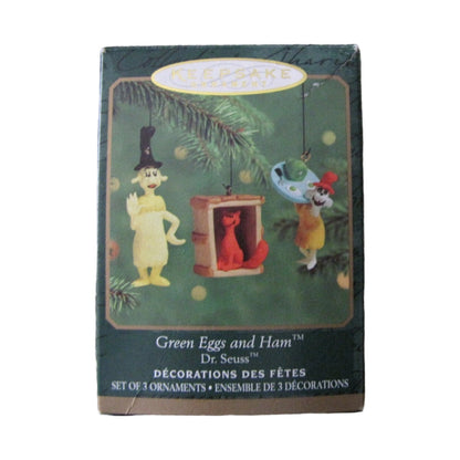 2000 Green Eggs and Ham Hallmark Ornament (Dr. Seuss) QXM6034