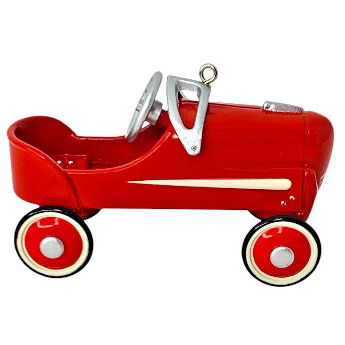 2000 Hallmark Ornament (1940) Garton "Red Hot" Roadster Hallmark Ornament (Winner's Circle) QEO8404