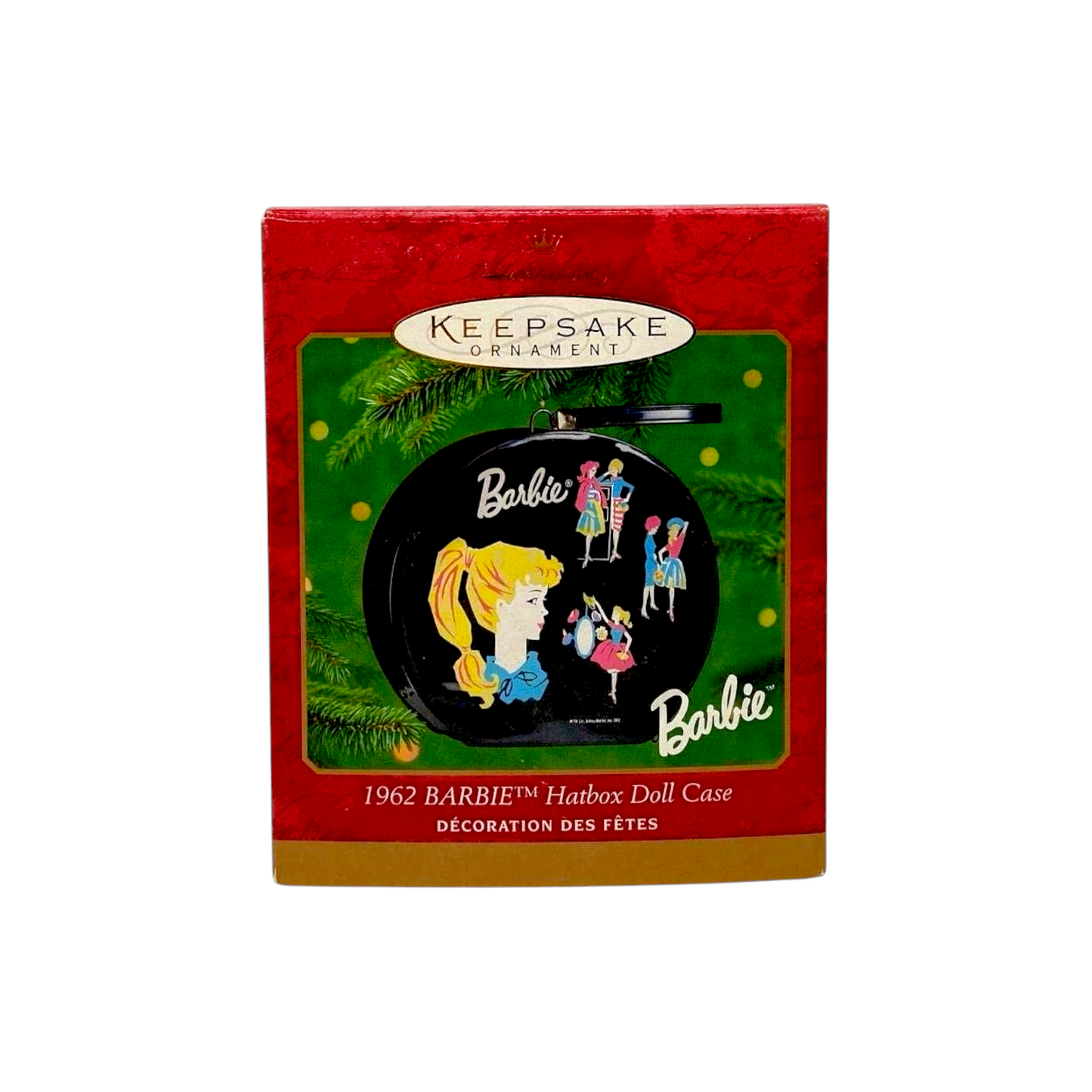 2000 (1962) Barbie Hatbox Doll Case (Barbie Cases)