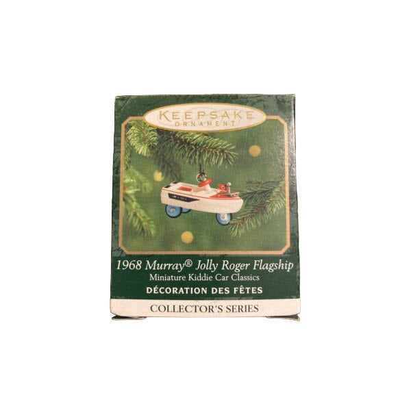 2000 Hallmark Ornament (1968) Murray Jolly Roger Hallmark Ornament (Miniature Kiddie Car Classics) QXM5944
