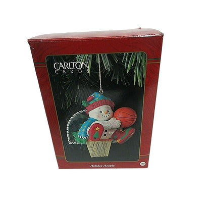 2000 Hoop it Up for the Holidays! Carlton Cards Ornaments (Basketball) CXOR-180C