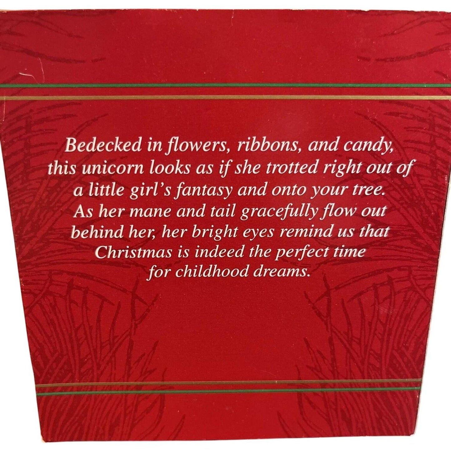 2000 In the Land of Christmastime (Unicorn)