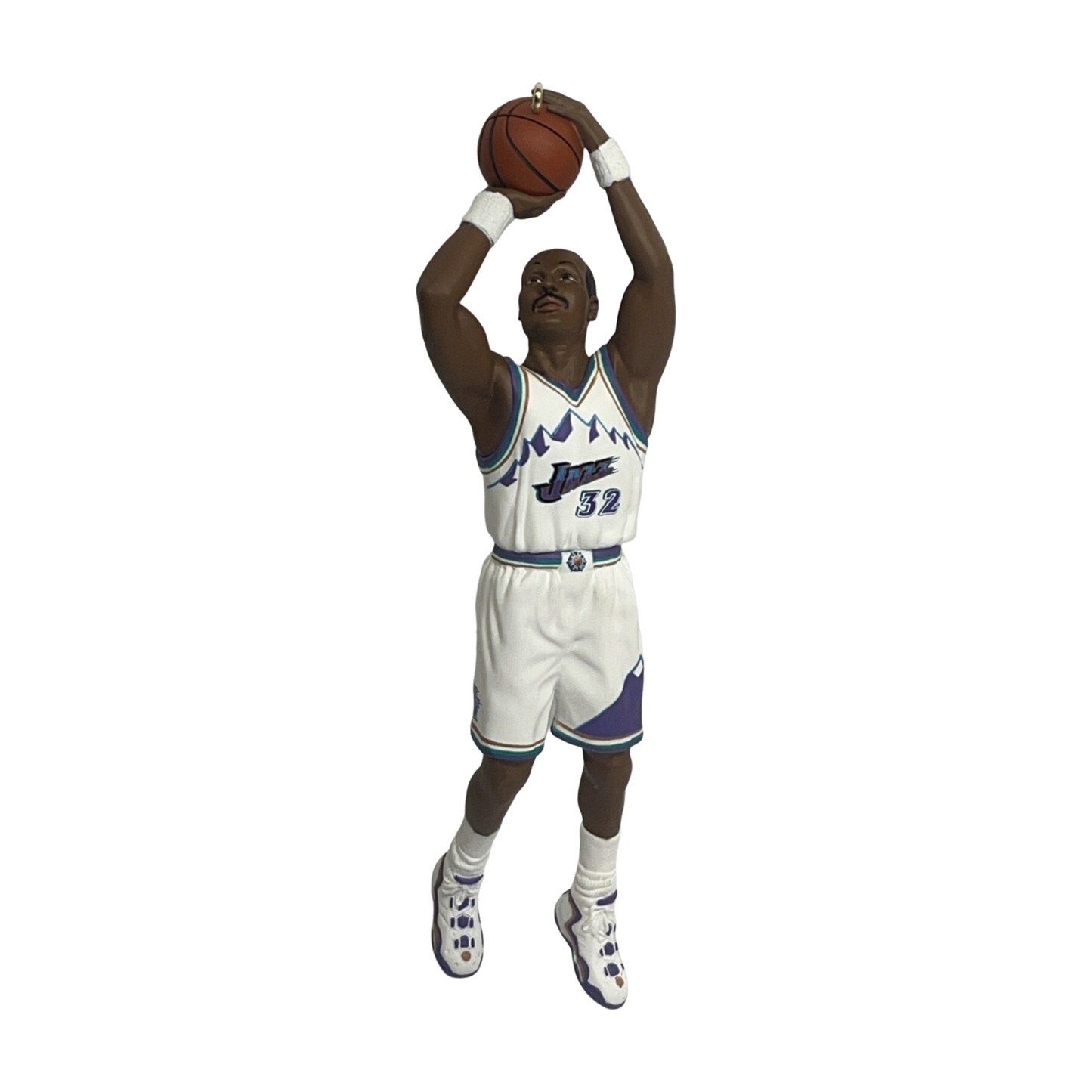 2000 Karl Malone Hallmark Ornament (Hoop Stars) QXI6901