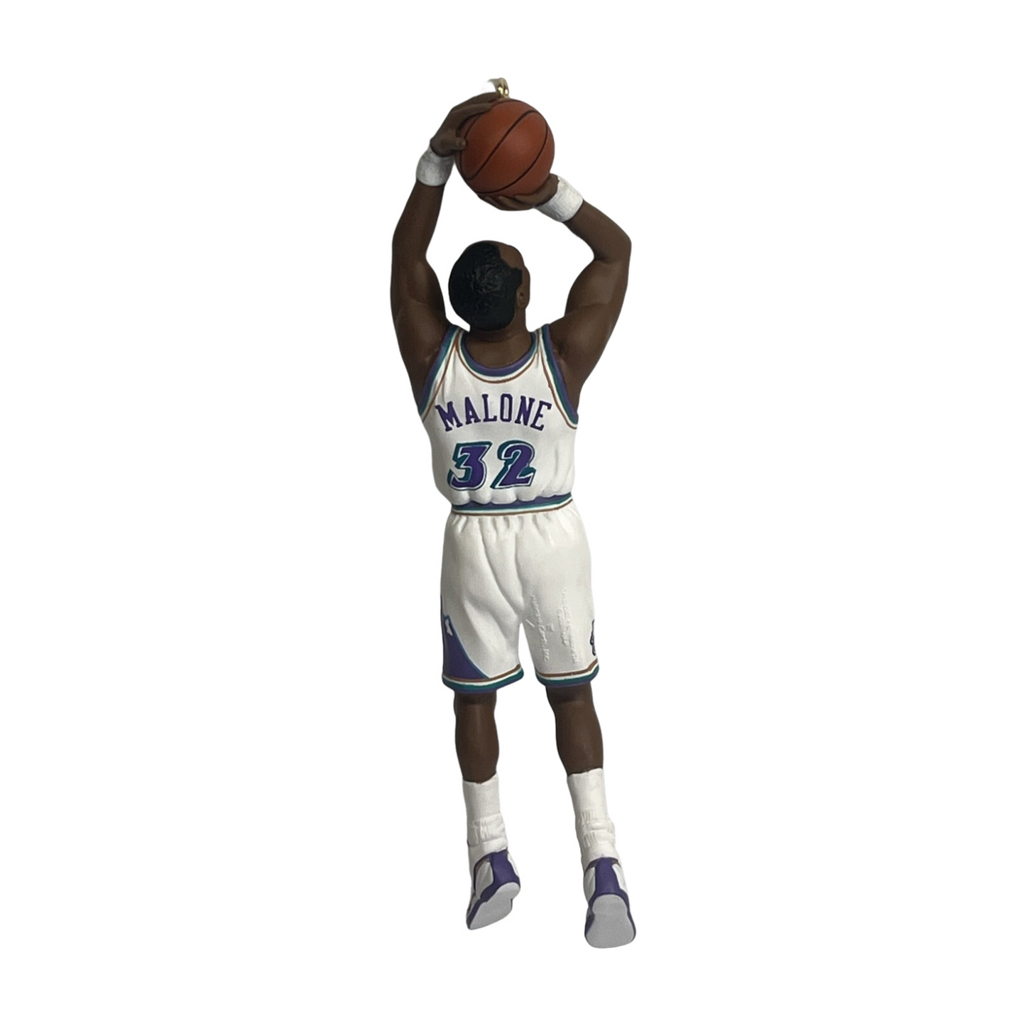 2000 Karl Malone Hallmark Ornament (Hoop Stars) QXI6901