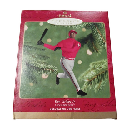 2000 Ken Griffey Jr., Cincinnati Reds Hallmark Ornament (At the Ballpark) QXI5251