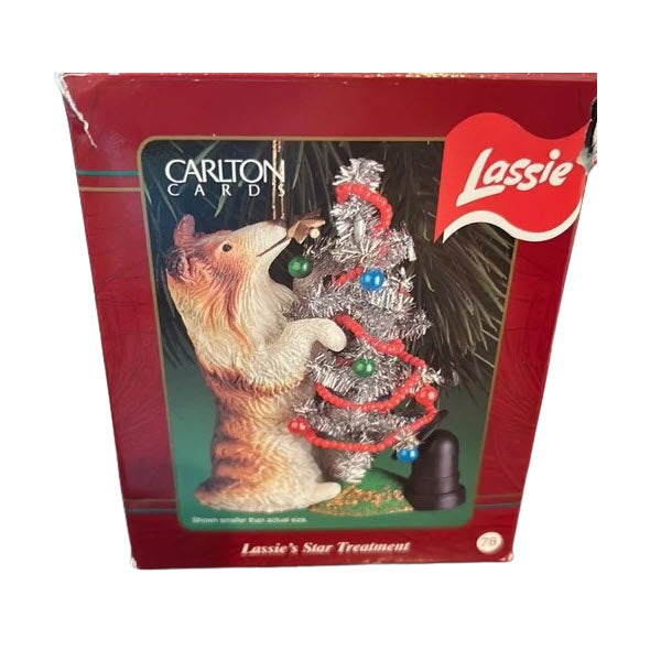 2000 Lassie's Star Treatment Carlton Cards Ornaments (Animal) CXOR-078C