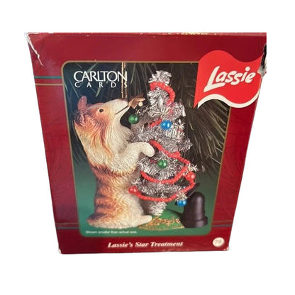2000 Lassie's Star Treatment Carlton Cards Ornaments (Animal) CXOR-078C