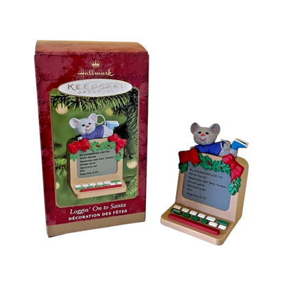 2000 Loggin' On to Santa (Mouse)