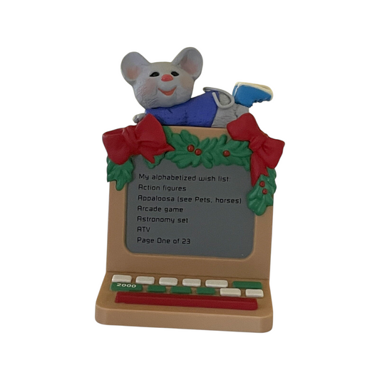 2000 Loggin' On to Santa (Mouse)