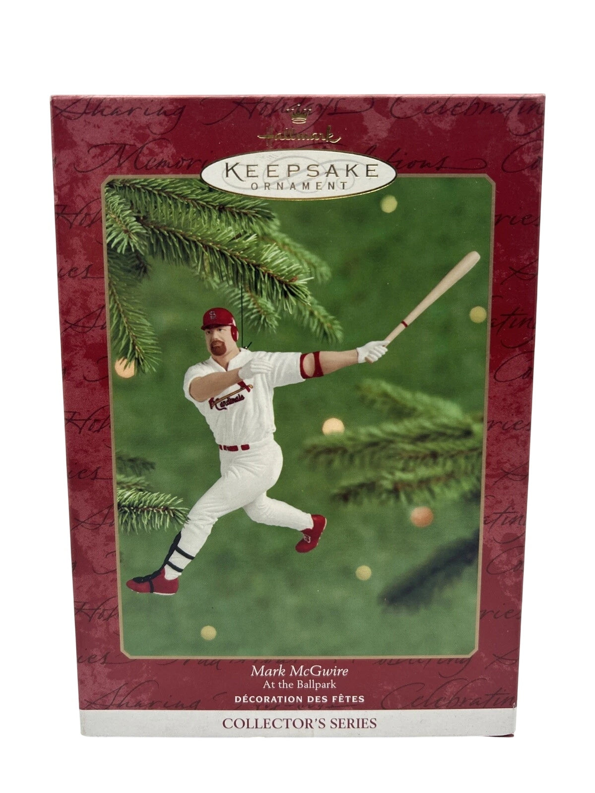 2000 Mark McGwire Hallmark Ornament (At the Ballpark) QXI5361