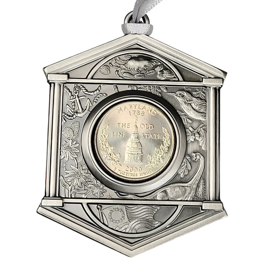 2000 Maryland Quarter Ornament Hallmark Ornament (50 State Quarters) QMP9426