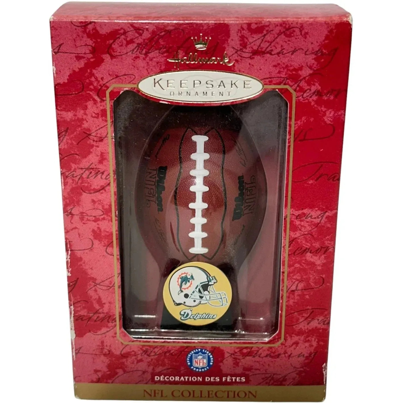 2000 Miami Dolphins Hallmark Ornament (NFL) QSR5144