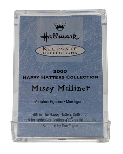 2000 Missy Milliner Hallmark Ornament (Happy Hatters) QMM7007