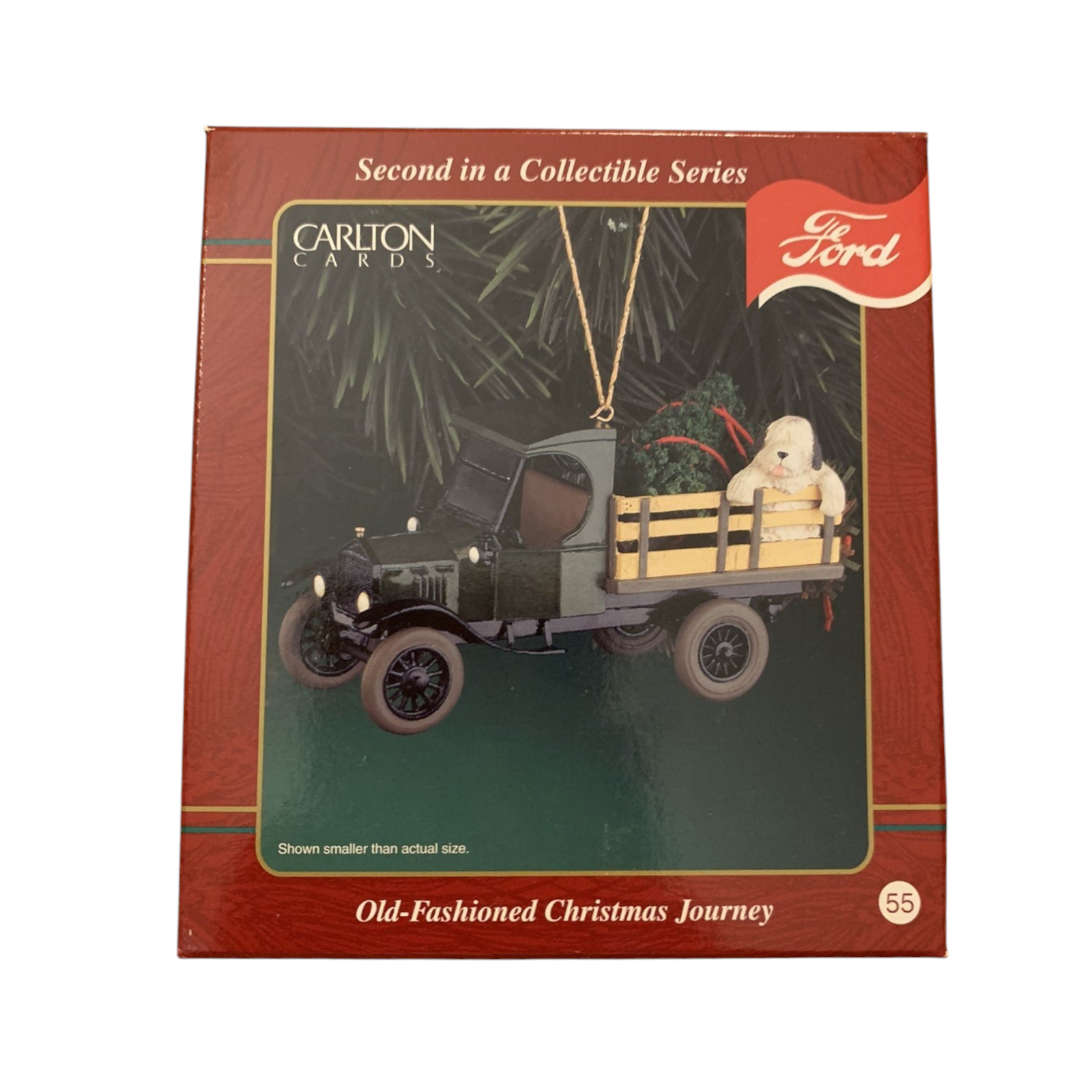2000 Old-Fashioned Christmas Journey Carlton Cards Ornaments (Ford) CXOR-058C