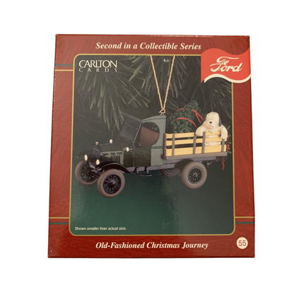 2000 Old-Fashioned Christmas Journey Carlton Cards Ornaments (Ford) CXOR-058C