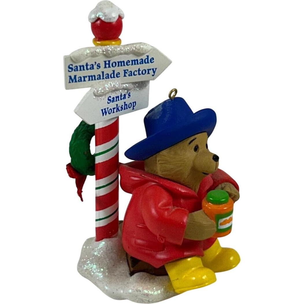 2000 Paddington's Christmas Journey Carlton Cards Ornaments (Movie TV) CXOR-052C
