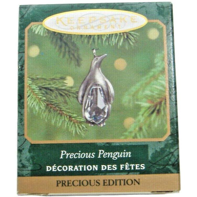 2000 Precious Penguin Hallmark Ornament (Precious Editions) QXM6104