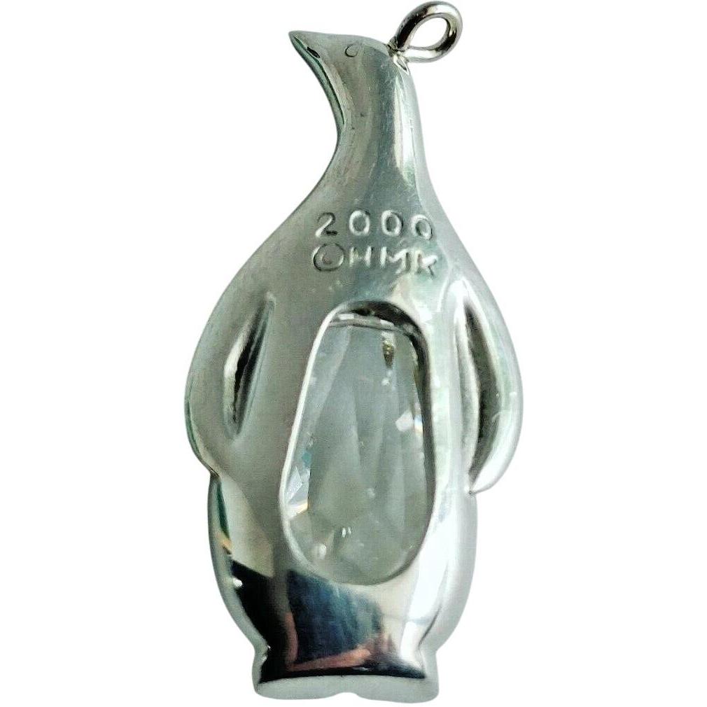 2000 Precious Penguin Hallmark Ornament (Precious Editions) QXM6104