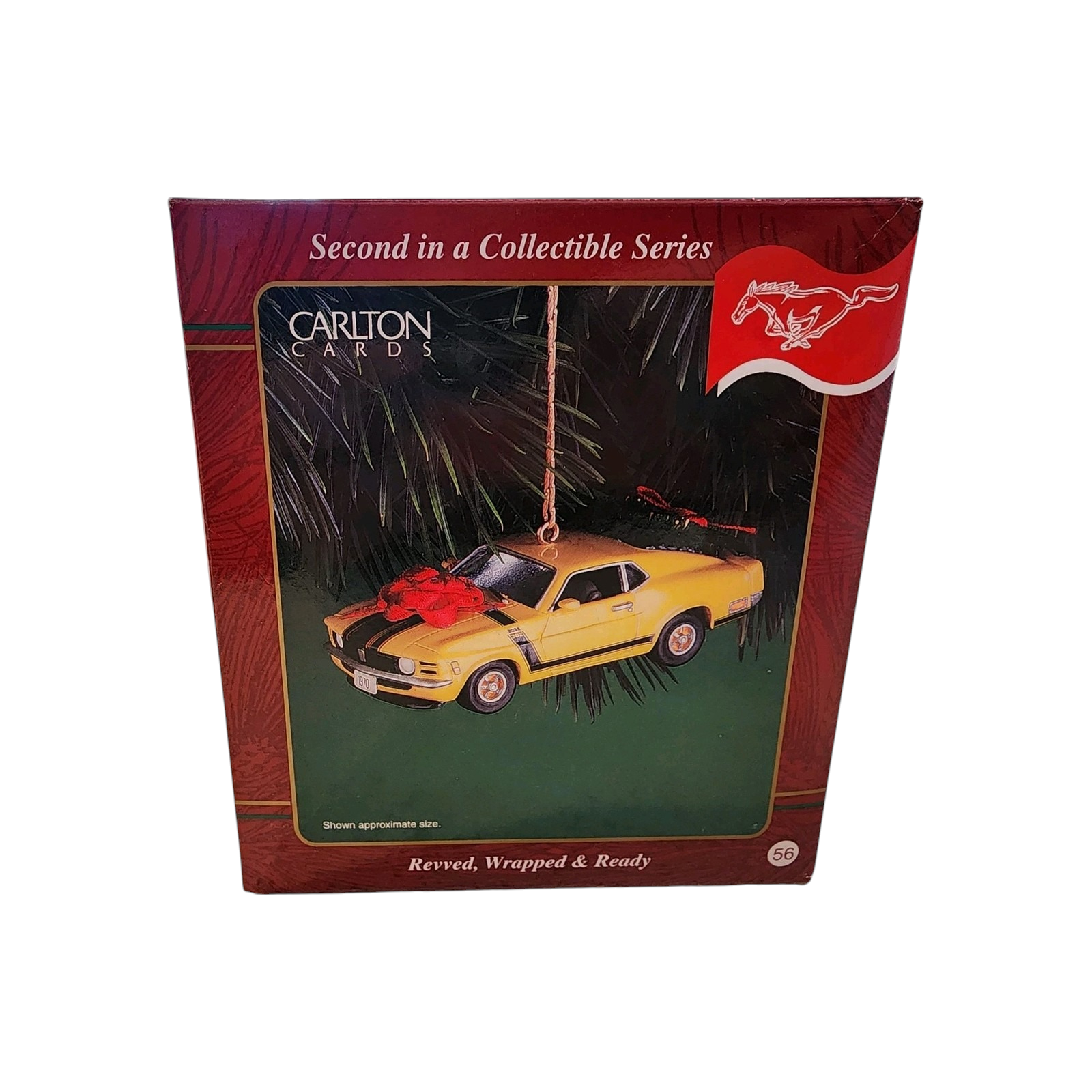 2000 Revved, Wrapped & Ready Carlton Cards Ornaments (Ford) CXOR-059C