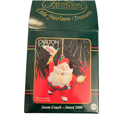 2000 Santa Coach Carlton Cards Ornaments (Sports & Activities) CXOR-181C