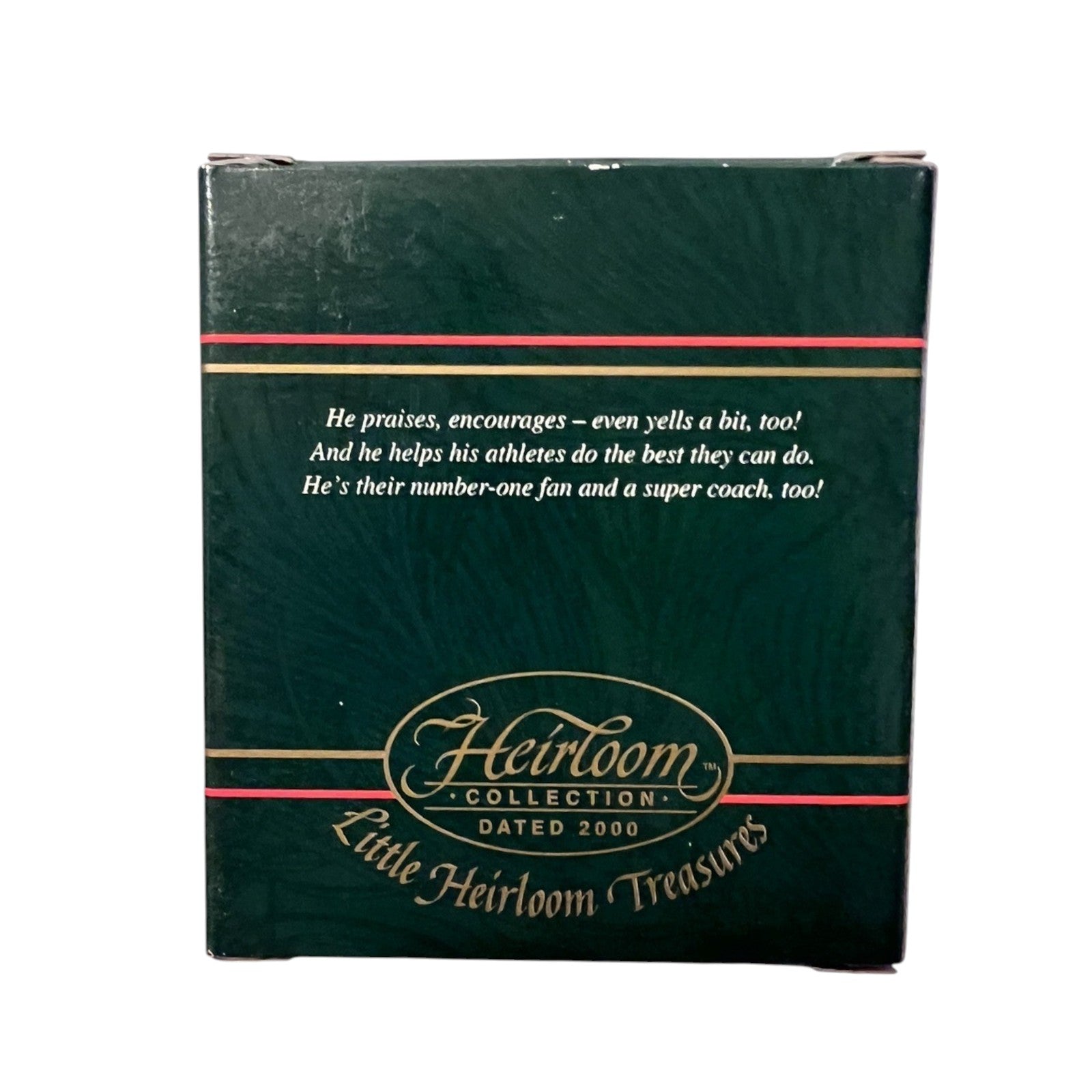 2000 Santa Coach Carlton Cards Ornaments (Sports & Activities) CXOR-181C