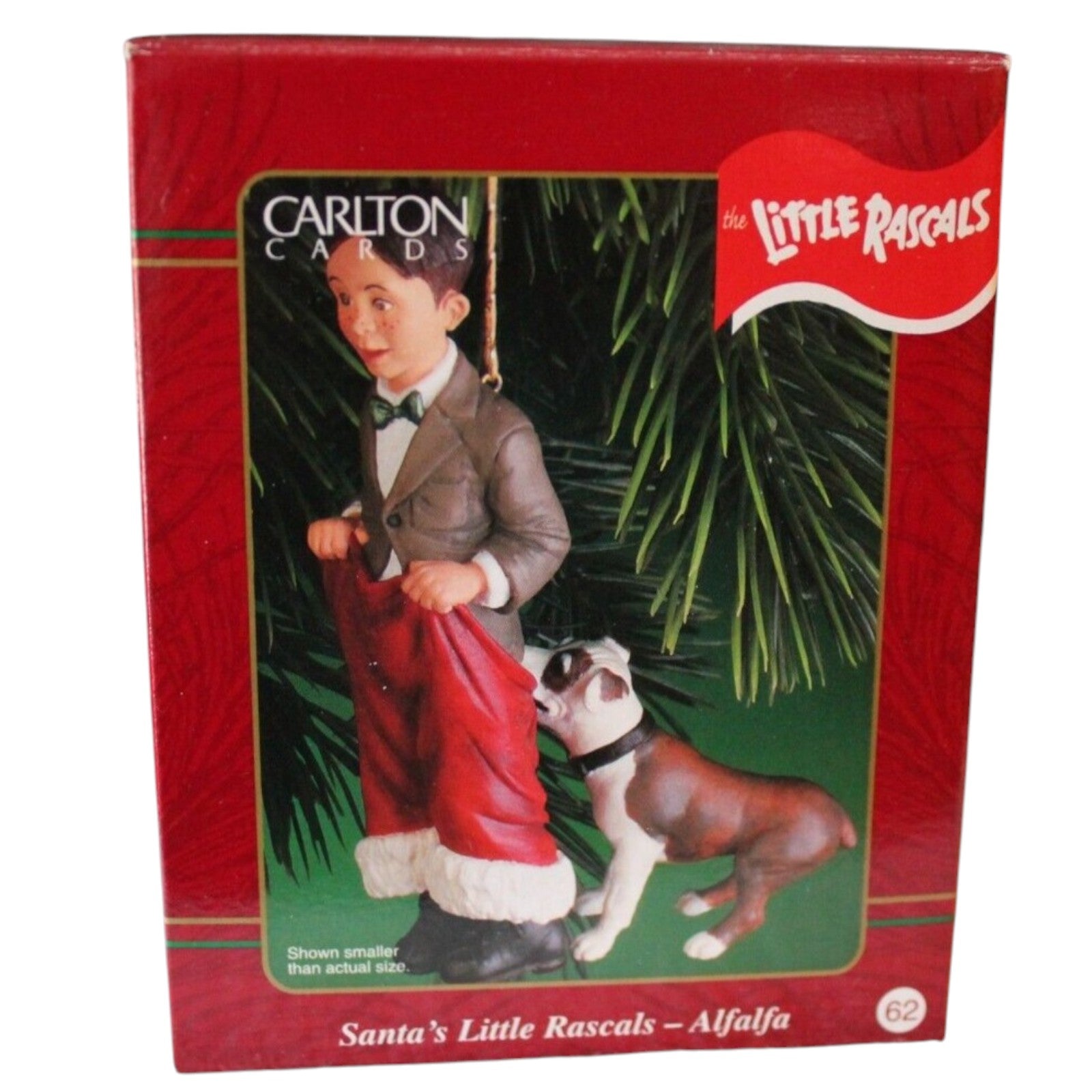 2000 Santa' Little Rascals - Alfalfa Carlton Cards Ornaments (Little Rascals) CXOR-086C