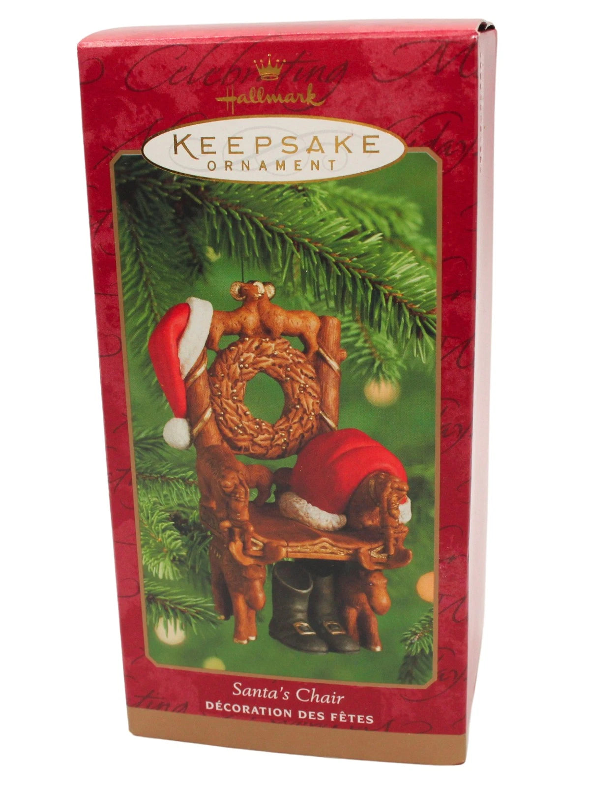 2000 Santa's Chair Hallmark Ornament (Santa's Chair) QX8314