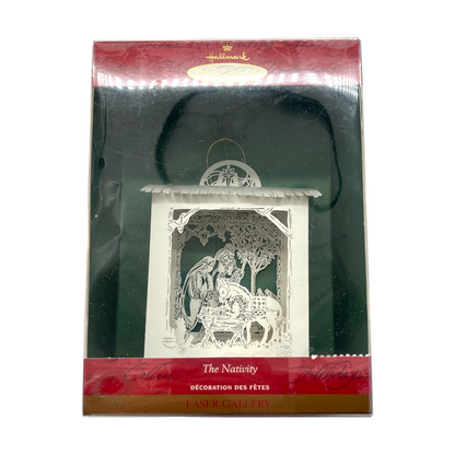 2000 The Nativity Hallmark Ornament (Laser Gallery) QLZ4301