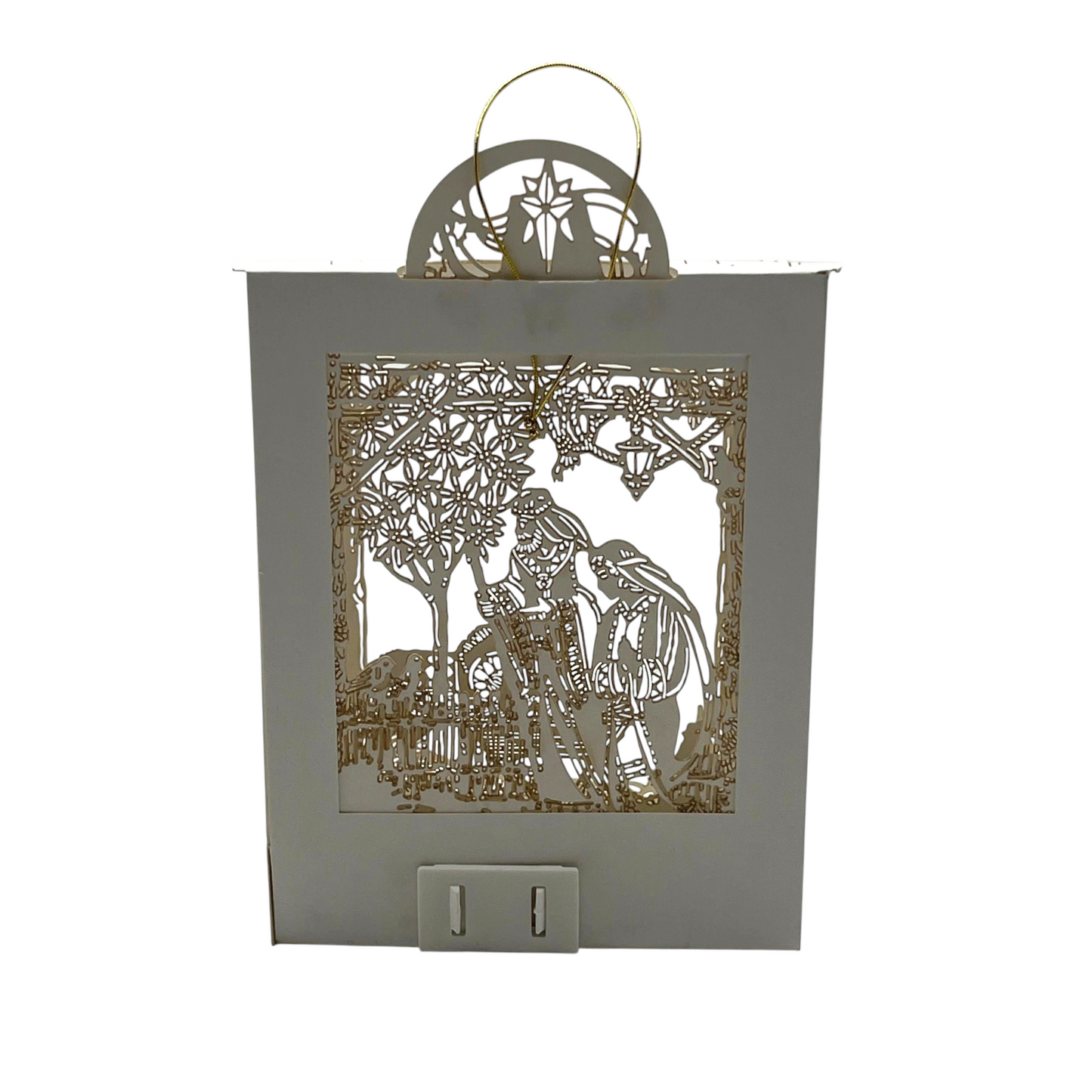 2000 The Nativity Hallmark Ornament (Laser Gallery) QLZ4301